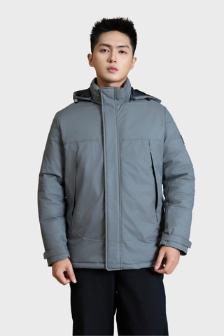 Áo Phao 3 Lớp Trần Bông Có Mũ - Ấm Áp, Cản Gió, Chất Liệu Cao Cấp