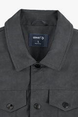 Áo Da Nam Cao Cấp - Khoác Da PU Mềm Dáng Trucker