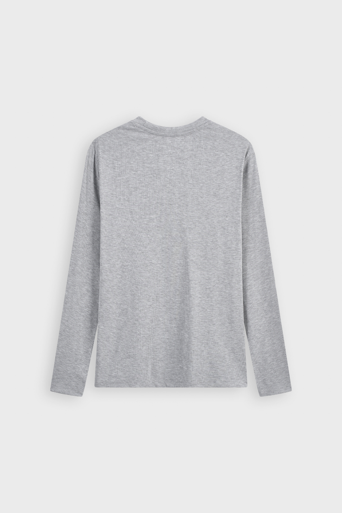 Áo Thun Nam Ôm Body Cotton Gân Cao Cấp - Co Giãn Đa Chiều, Giữ Nhiệt Tốt