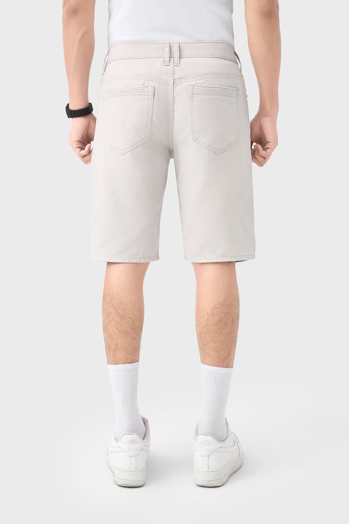 Quần Short Kaki Nam Col Cơ Bản - Dáng Quần Ngố Trẻ Trung