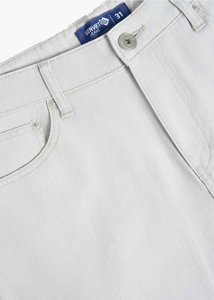 Quần Short Nam GENVIET 100% Cotton - Dáng Col Trẻ Trung