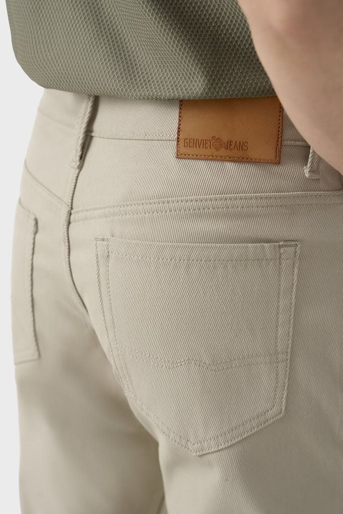 Quần Dài Kaki Nam Col Đứng Lịch Lãm Chuẩn Form