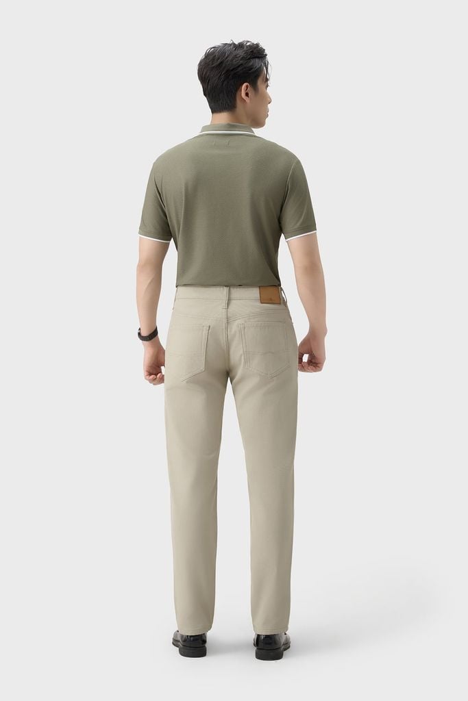 Quần Dài Kaki Nam Col Đứng Lịch Lãm Chuẩn Form