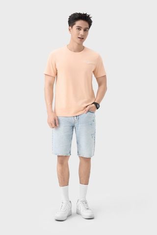 Áo Thun Nam Cộc Tay Cổ Tròn - Form Suông Vừa Thoáng Mát