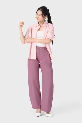 Áo Sơ Mi Nữ Form Suông Chất Cotton Linen Cao Cấp - Trẻ Trung, Thoải Mái Cả Ngày
