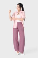 Áo Sơ Mi Nữ Form Suông Chất Cotton Linen Cao Cấp - Trẻ Trung, Thoải Mái Cả Ngày
