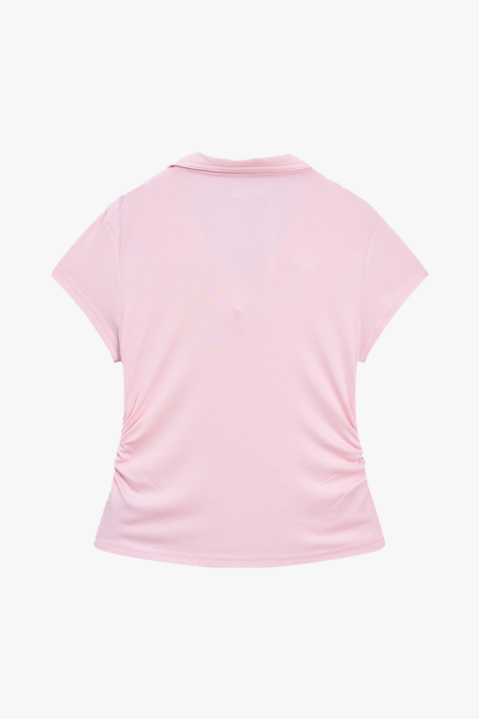 Áo Polo Cộc Tay Nữ - Ôm Gọn Vừa Phải, Tôn Eo Trẻ Trung