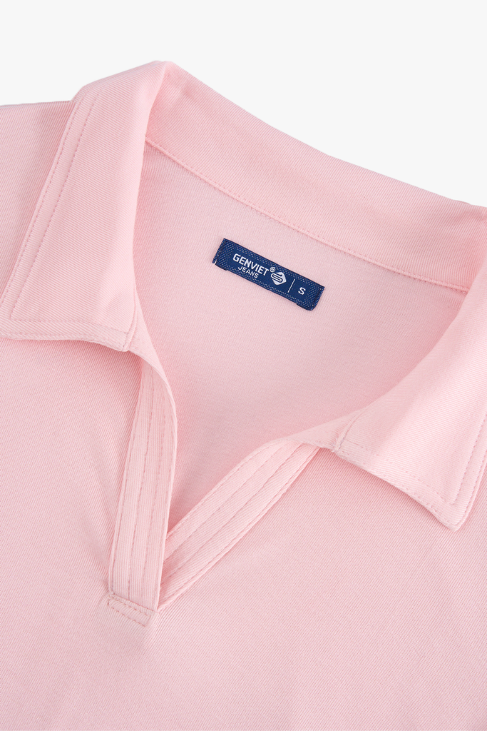 Áo Polo Cộc Tay Nữ - Ôm Gọn Vừa Phải, Tôn Eo Trẻ Trung