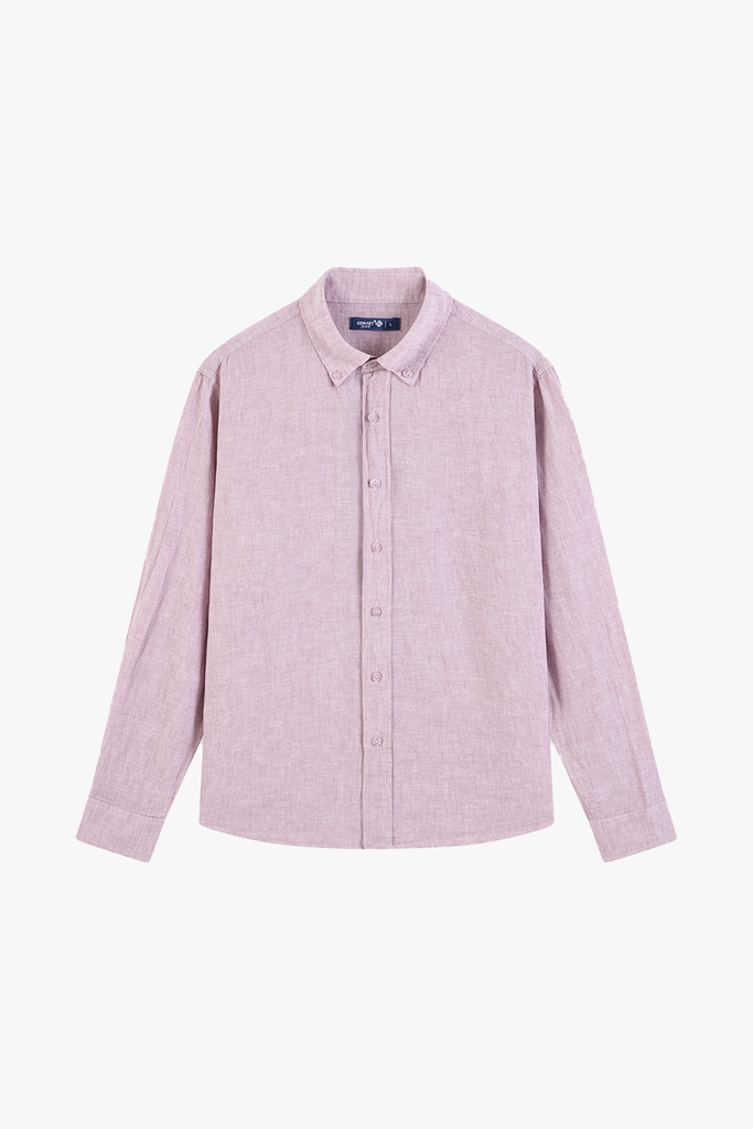 Áo Sơ Mi Nam Cotton Pha Linen Cao Cấp - Thiết Kế Thanh Lịch, Chuẩn Form