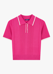 Áo Polo Nữ Chất Len Mềm Mịn