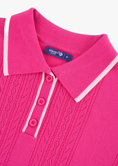 Áo Polo Nữ Chất Len Mềm Mịn