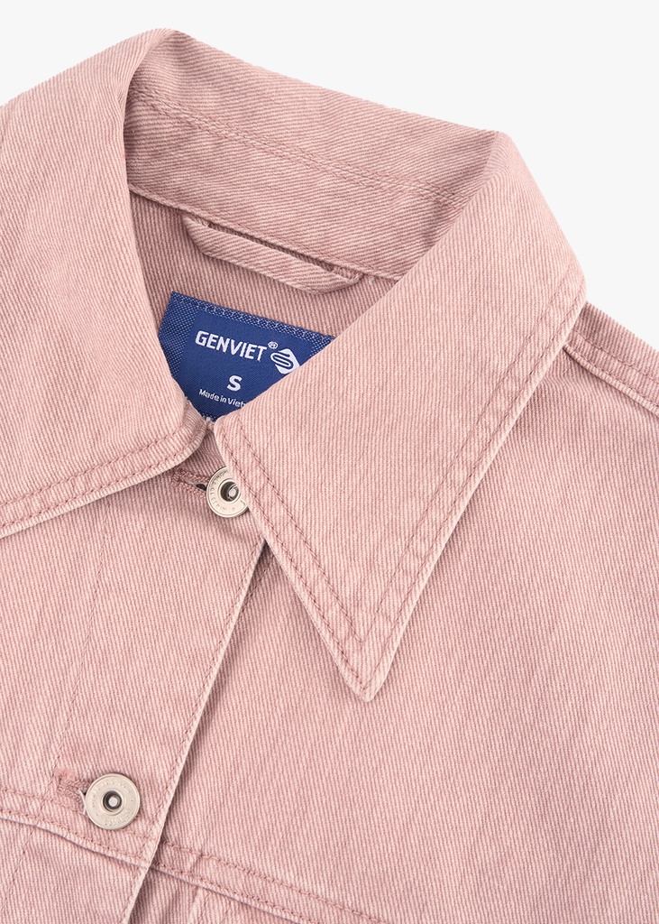 Áo Khoác Jean Nữ 1 Lớp