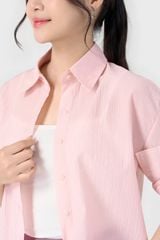 Áo Sơ Mi Nữ Form Suông Chất Cotton Linen Cao Cấp - Trẻ Trung, Thoải Mái Cả Ngày