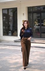 Quần Kaki Dài Nữ Form Suông - Phong Cách Trẻ Trung, Thanh Lịch