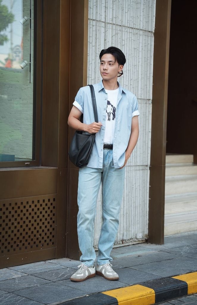 Quần Dài Jeans Nam Col Đứng