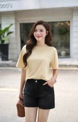 Áo Phông Unisex Tay Ngắn Form Suông - Chất Thun Mềm Mịn Thoáng Mát