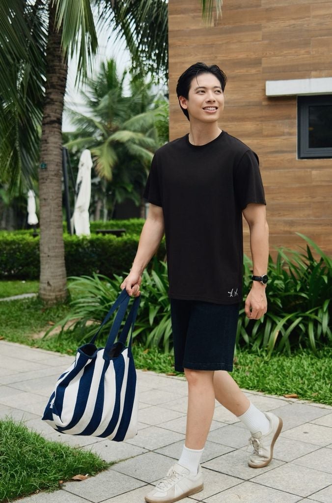 Quần Ngố Jeans Nam Ống Đứng