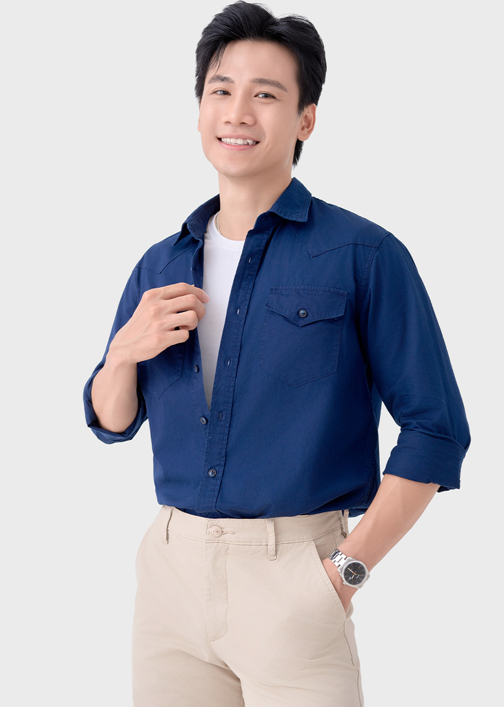 Áo Sơmi Dài Tay Nam