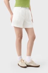 Quần Sooc Nữ Dáng A Kaki - Thiết Kế Cạp Cao Hack Dáng Cực Đỉnh