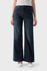 Quần Jean Nữ Form Suông Vảy – Dáng Thon Gọn, Che Khuyết Điểm Tinh Tế