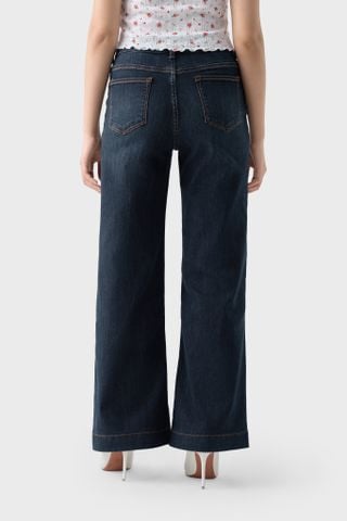 Quần Jean Nữ Form Suông Vảy – Dáng Thon Gọn, Che Khuyết Điểm Tinh Tế