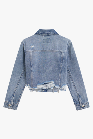 Áo Khoác Jeans Nữ 1 Lớp
