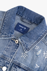 Áo Khoác Jeans Nữ 1 Lớp
