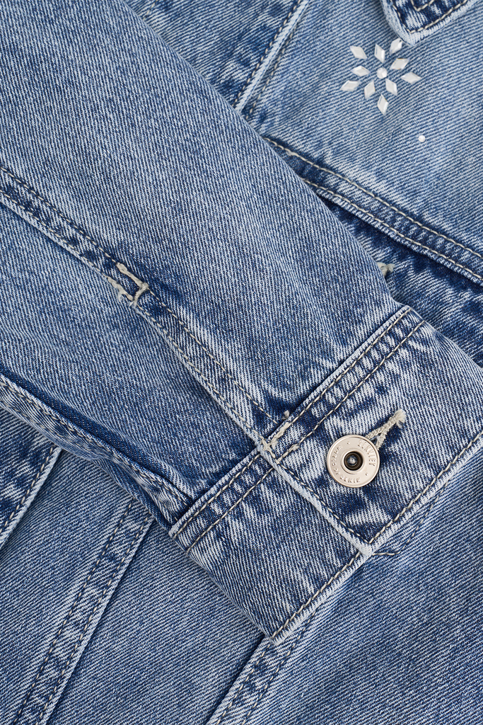Áo Khoác Jeans Nữ 1 Lớp