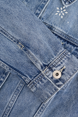 Áo Khoác Jeans Nữ 1 Lớp