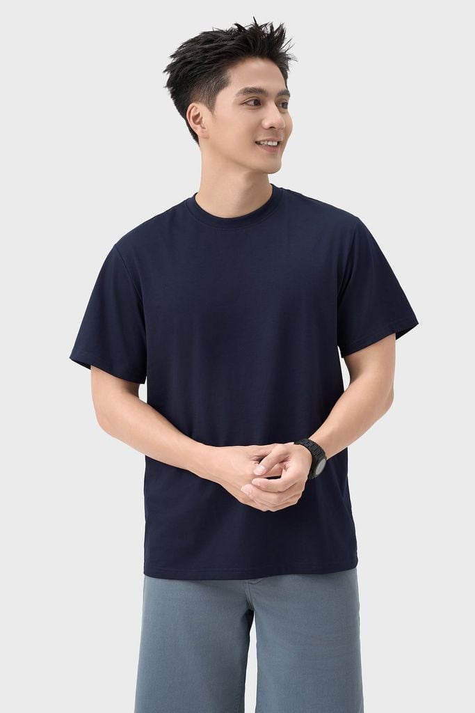 Áo Phông Unisex Tay Ngắn Form Suông - Chất Thun Mềm Mịn Thoáng Mát