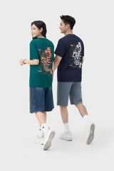 Áo Phông Unisex Tay Ngắn Form Suông - Chất Thun Mềm Mịn Thoáng Mát