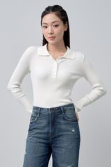 Áo Len Polo Nữ – Phong Cách Hàn Quốc Thanh Lịch
