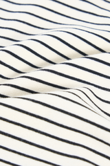 Áo Thun Sát Nách Nữ Kẻ Ngang Cổ Cao