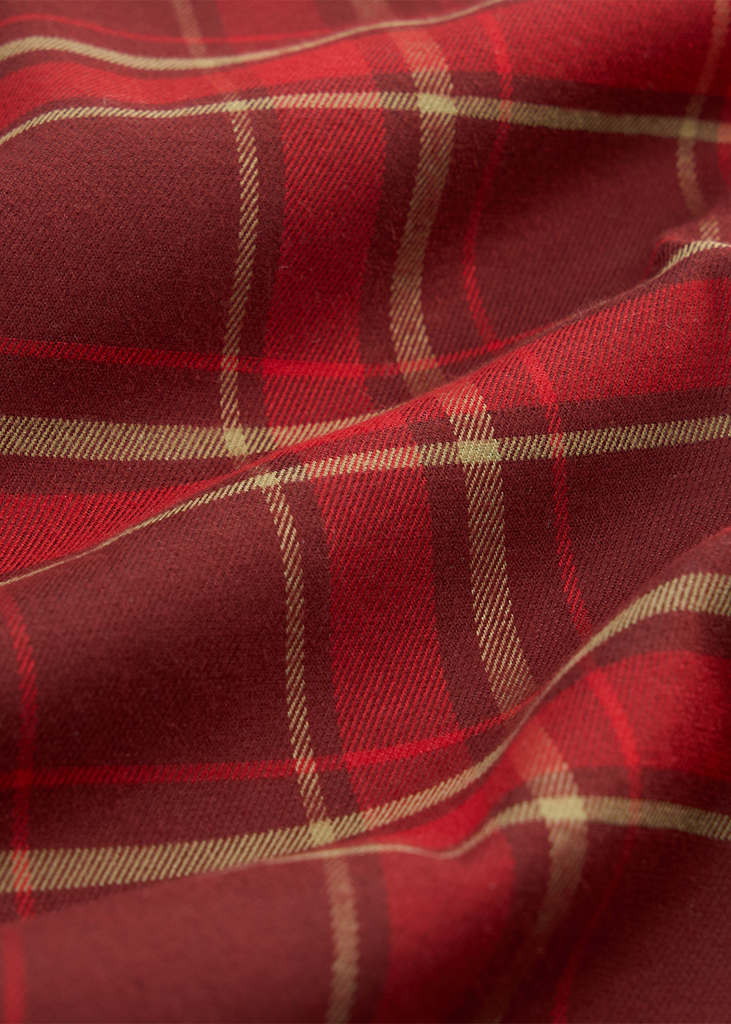 Áo Sơ Mi Nữ Kẻ Thô Dài Tay