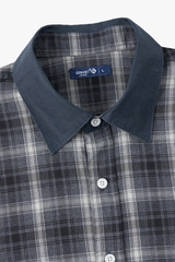 Áo Sơ Mi Nam Cộc Tay Kẻ Caro - Chất Vải Thô Trẻ Trung, Năng Động