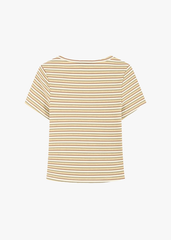 Áo Thun Nữ Cộc Tay Form Ôm Cổ Tròn - Chất Thun Tăm Co Giãn Tôn Dáng