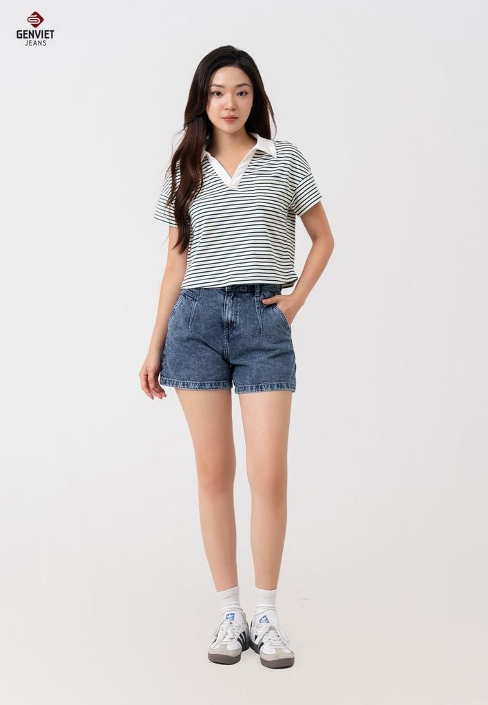 Áo Polo Cộc Tay Nữ