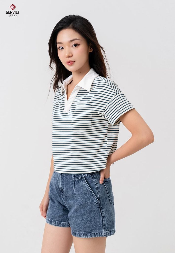 Áo Polo Cộc Tay Nữ