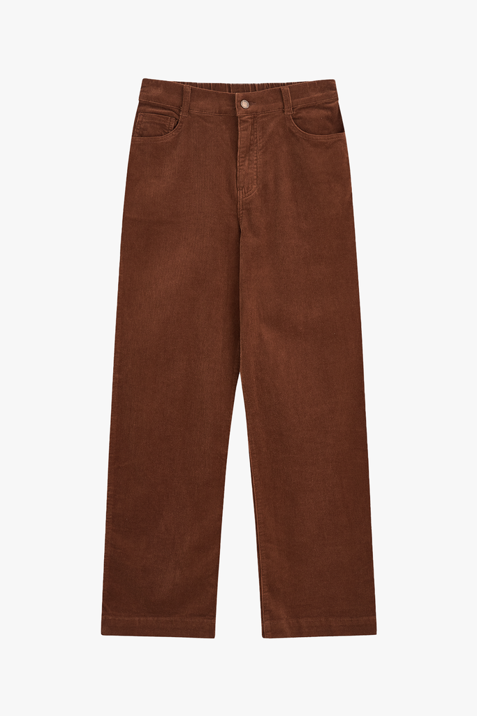 Quần Nhung Nữ Ống Suông ​Dài