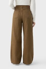 Quần Jean Nữ Dáng Suông Premium – Snow Wash Độc Bản