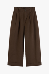 Quần Kaki Nữ Ống Suông Cotton Twill Cao Cấp - Tôn Dáng Thời Thượng