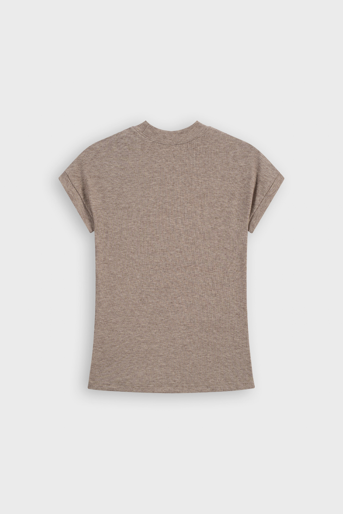Áo Thun Nữ Tay Hến Slim-fit Thun Gân Cao Cấp - Tôn Dáng, Mềm Mát Tự Nhiên