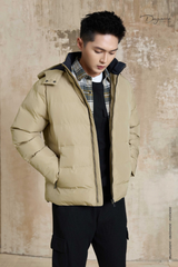 Áo Phao 3 Lớp Chần Bông Có Mũ Tháo Rời - Tay Bo Chun, Ấm Áp