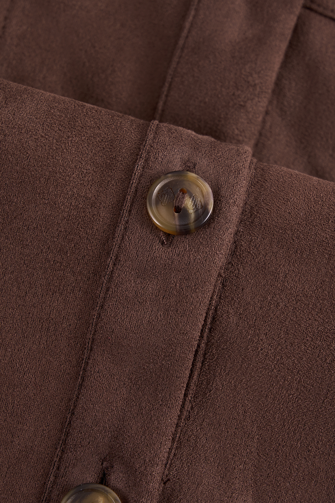 Đầm Da Lộn Nữ - Dáng Suông Trẻ Trung