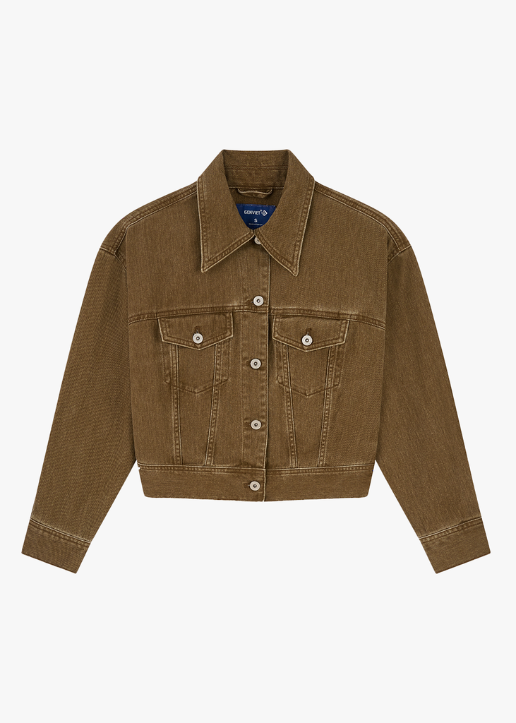 Áo Khoác Jean Nữ 1 Lớp