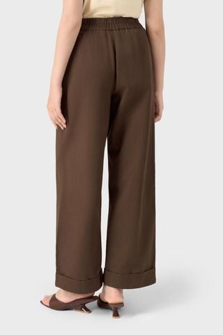 Quần Kaki Nữ Ống Suông Cotton Twill Cao Cấp - Tôn Dáng Thời Thượng