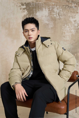 Áo Phao 3 Lớp Chần Bông Có Mũ Tháo Rời - Tay Bo Chun, Ấm Áp