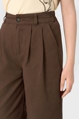 Quần Kaki Nữ Ống Suông Cotton Twill Cao Cấp - Tôn Dáng Thời Thượng