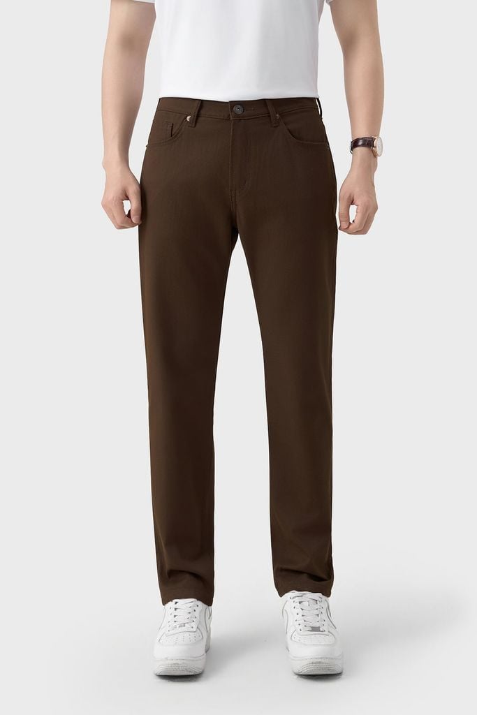 Quần Dài Kaki Nam Col Đứng Lịch Lãm Chuẩn Form