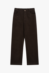 Quần Nhung Nữ Ống Suông ​Dài